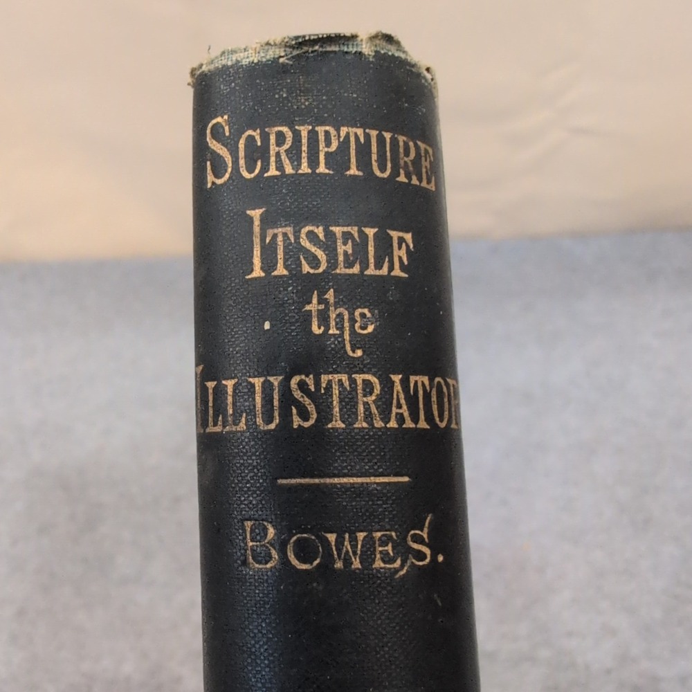 Scripture Itself the Illustrator Rev G S Bowes Fleming H Revell Antique Book - Picture 1 of 4
